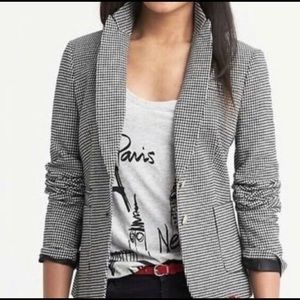 Banana Republic houndstooth blazer, size 6.